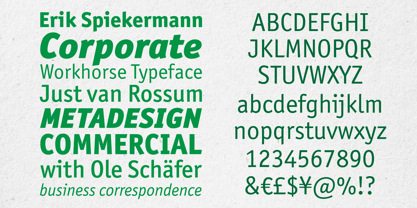 ITC Officina Sans Font Poster 3